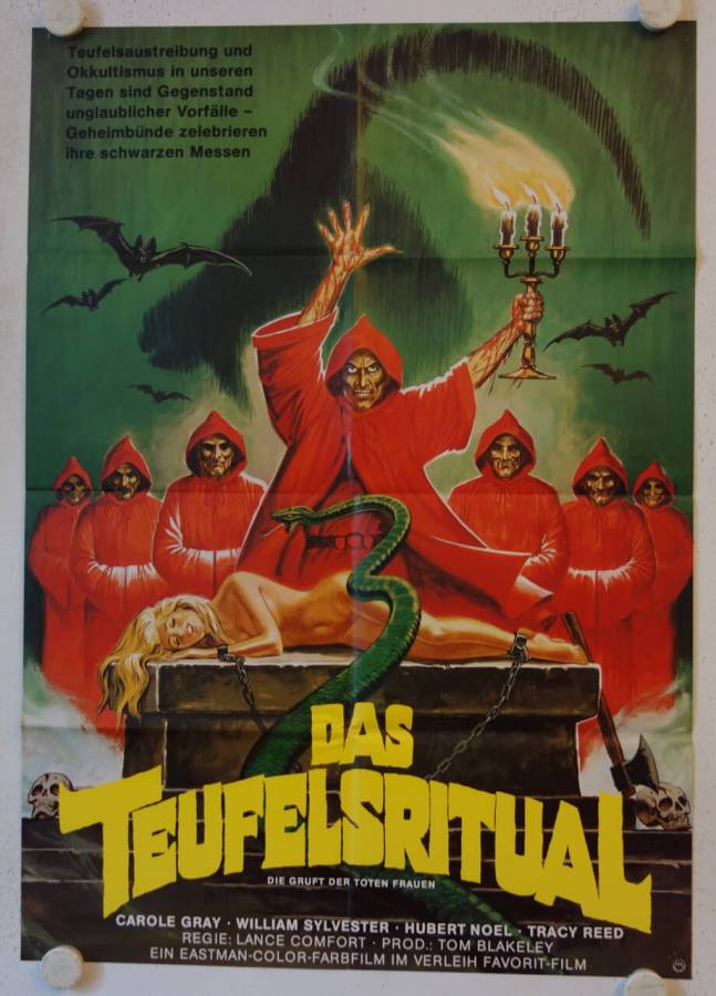 Devils of Darkness re-release german movie poster
